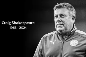 Cựu HLV của Leicester là Craig Shakespeare đã qua đời ở tuổi 60.