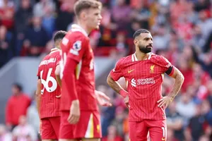 Liverpool thua Nottingham Forest trên sân nhà Anfield lần đầu tiên kể từ năm 1969.