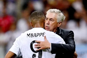 Kylian Mbappe vắng mặt không ảnh hưởng đến kế hoạch của HLV Carlo Ancelotti cho trận derby Madrid.