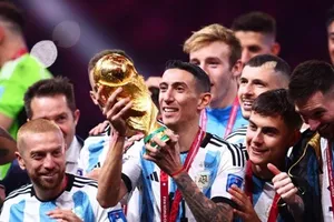 Di Maria vô địch World Cup 2022 và Copa America liên tiếp 2021 và 2024 với đội tuyển Argentina.