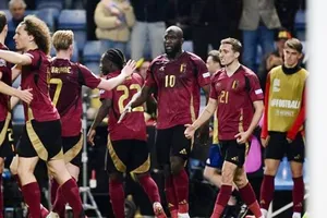 Tuyển Bỉ thắng chung cuộc Ukraine 4-3 giữ vững vị trí tại League A UEFA Nations League.