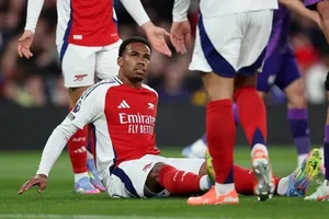 Gabriel không giấu nỗi thất vọng khi dính chấn thương