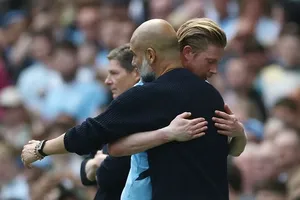Pep Guardiola hạnh phúc với màn trình diễn của Kevin De Bruyne