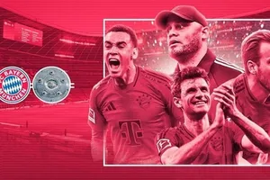 Bayern Munich giành ngôi vô địch Bundesliga thứ 34