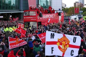 Man.United đã không tổ chức diễu hành mừng chiến thắng kể từ năm 2013.