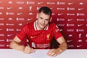 Florian Wirtz trở thành cầu thủ của Liverpool khi hoàn tất vụ chuyển nhượng trị giá 116 triệu bảng từ Bayer Leverkusen