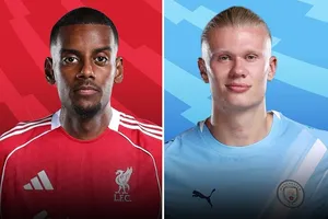 Alexander Isak và Erling Haaland