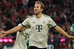 Harry Kane đạt cột mốc 100 bàn thắng sau 100 trận cho Bayern Munich.