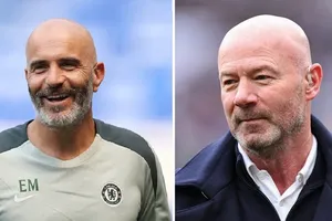 HLV Enzo Maresca và bình luận viên Alan Shearer