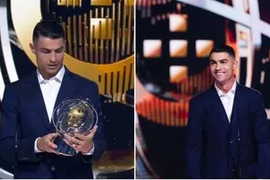 Cristiano Ronaldo nhận được giải thưởng đặc biệt từ Liên đoàn Bóng đá Bồ Đào Nha ngày 8-10-2025