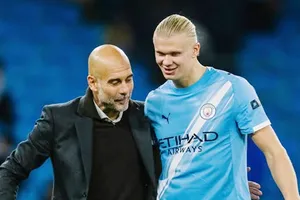 Erling Haaland đánh giá cao vai trò của HLV Pep Guardiola trong sự phát triển của anh.