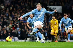 Erling Haaland ghi bàn thắng thứ 150 của anh chỉ sau 173 trận cho Man.City.