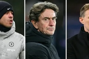 Liam Rosenior (Chelsea), Thomas Frank (Tottenham) và Darren Fletcher (Manchester United)