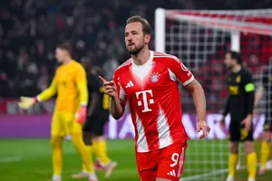 Harry Kane đã ghi 34 bàn thắng mùa giải này trong đó có 21 bàn ở Bundesliga cho Bayern Munich.