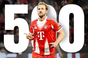 Harry Kane đạt mốc 500 bàn thắng trong sự nghiệp CLB và đội tuyển quốc gia.