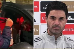 HLV Mikel Arteta cảm thấy “thiếu sự riêng tư” sau sự cố với một cổ động viên Arsenal.