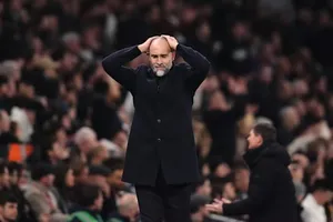 Tân HLV Igor Tudor bất lực nhìn Tottenhamt trượt dài xuống cuối bảng xếp hạng.