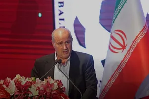 Chủ tịch Liên đoàn bóng đá Iran, Mehdi Taj.