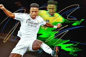 Vinicius thành công tại Real Madrid nhưng tầm hưởng hưởng thì mờ nhạt ở đội tuyển Brazil.