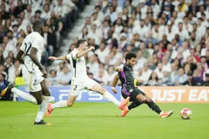 Serge Gnabry từng cùng Bayern Munich đối đầu Real Madrid ở Champions League.