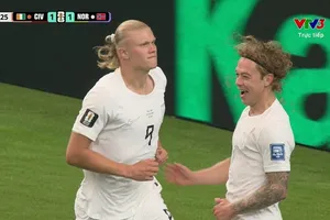 Erling Haaland ghi 5 bàn vào lưới các hàng phòng ngự đối phương tại World Cup 2026.