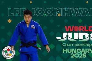 Lee Joon-hwan là hy vọng vàng của judo Hàn Quốc (Ảnh: judoinside)