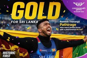 Rumesh Pathirage - Từ tay ném bóng cricket đến nhà vô địch ném lao ASIAD 20