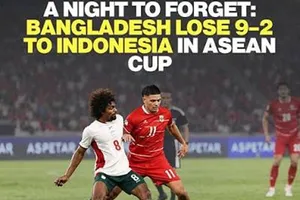 Indonesia thắng Bangladesh 9-2 giành vé vào chung kết FIFA ASEAN Cup