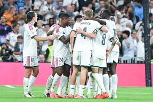 Real Madrid giành chiến thắng nhưng niềm vui không trọn vẹn. Ảnh: THX