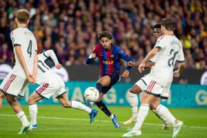 Lamine Yamal là một trong những ngôi sao bất ngờ chơi kém phía Barcelona. Ảnh: THX