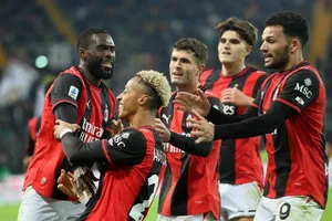 AC Milan thắng 2-0 trên sân Udinese và duy trì thành tích bất bại. Ảnh: THX