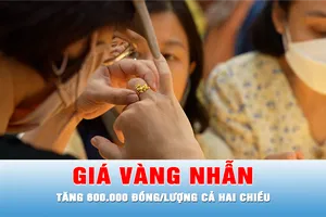 Podcast bản tin trưa 18-8: Giá vàng nhẫn tăng 600.000 đồng/lượng cả hai chiều 
