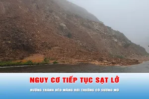 Podcast bản tin trưa 20-8: Đường tránh đèo Măng Rơi có nguy cơ tiếp tục sạt lở