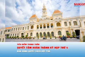 Tiêu điểm trong tuần: Quyết tâm hoàn thành Kỳ họp thứ 4, ban hành quyết sách đột phá