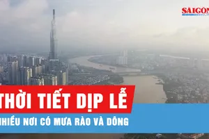 Dự báo TPHCM có mưa, cục bộ mưa to dịp nghỉ lễ 2-9