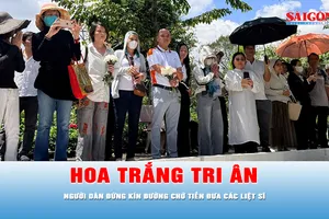 Podcast tin thời sự ngày 14-10: Hoa trắng tri ân 731 liệt sĩ