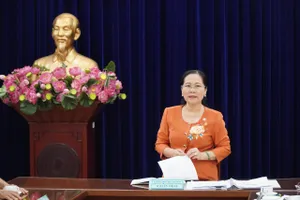 Đồng chí Nguyễn Thị Lệ kết luận tại buổi tiếp công dân