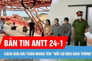 Bản tin ANTT 24-1: Dùng tài khoản ngân hàng "rửa" hơn 30.000 tỷ đồng | Cách vượt qua "nỗi sợ đèn đỏ"