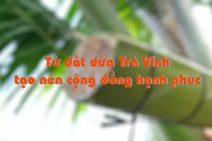 Từ đất dừa Trà Vinh tạo nên cộng đồng hạnh phúc