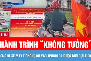 Hành trình "không tưởng" của người cựu chiến binh U80 trước thềm Đại lễ 30-4
