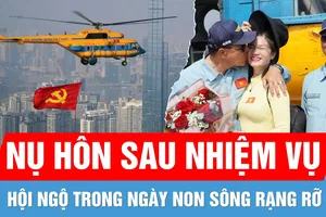 Từ bầu trời đến mái ấm: Khoảnh khắc bình dị trong ngày hội non sông