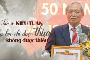 Tiến sĩ Kiều Tuân: Sự học chỉ được thừa, không được thiếu