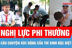Gặp gỡ thí sinh đặc biệt: Không thể đi nhưng chưa bao giờ dừng lại