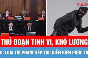 Các loại tội phạm tiếp tục diễn biến phức tạp, thủ đoạn khó lường