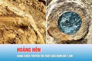 Podcast bản tin tối 14-10: Đang chèo thuyền, thấy quả bom dài 1,5m