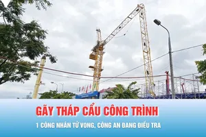 Podcast bản tin ANTT 24-10: Công an vào cuộc vụ gãy tháp cẩu công trình ở Đà Nẵng
