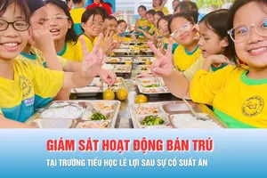 Podcast bản tin tối 27-10: Giám sát hoạt động bán trú tại Trường Tiểu học Lê Lợi sau sự cố suất ăn