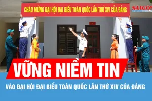 Quân và dân đặc khu Trường Sa vững niềm tin vào Đại hội XIV của Đảng