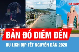 Điểm đến nào được tìm kiếm nhiều nhất tết này?