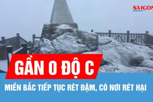 Miền Bắc có nơi gần 0 độ C